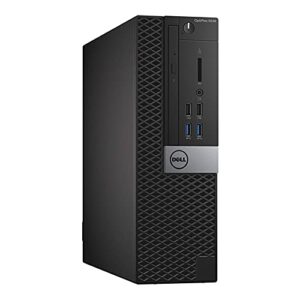 (Refurbished) Dell Optiplex 5040 | Intel 6th Gen Core i5 Desktop (8GB RAM/256GB SSD/Windows 10 Pro/MS Office/Intel Integrated Graphics,Black)